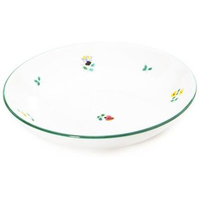 Gmundner Keramik 20cm Bunt Suppenteller - Streublumen Gmundner Keramik 20cm Bunt Suppenteller - Streublumen