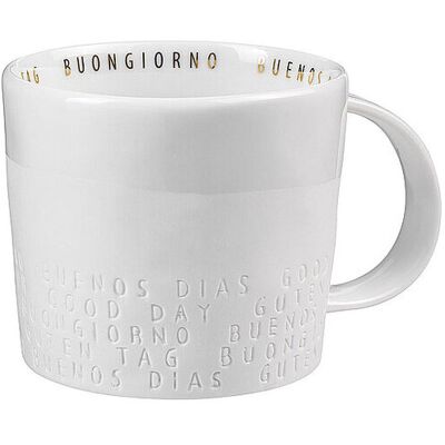 Raeder Guten Tag 0,25l Weiss Tasse Raeder Guten Tag 0,25l Weiss Tasse