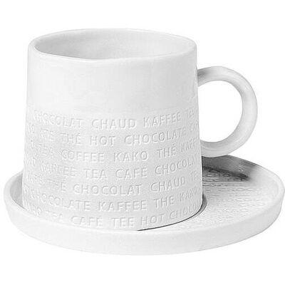 Raeder Modell 17640 Porzellan Tasse mit Untertasse - Tasse Raeder Modell 17640 Porzellan Tasse mit Untertasse - Tasse