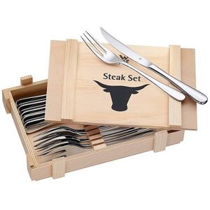 Wmf Steakbesteck-Set 12-Teilig Silber   12 8023 9990