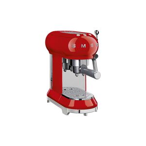 SMEG Espresso-Kaffeemaschine 50s Retro Style Rot Ecf01rdeu Rot   Ecf01rdeu