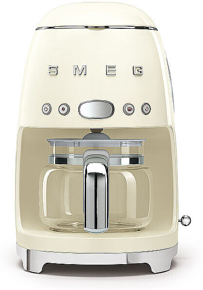 SMEG Filterkaffeemaschine 50s Retro Style Creme Dcf02creu Creme   Dcf02creu