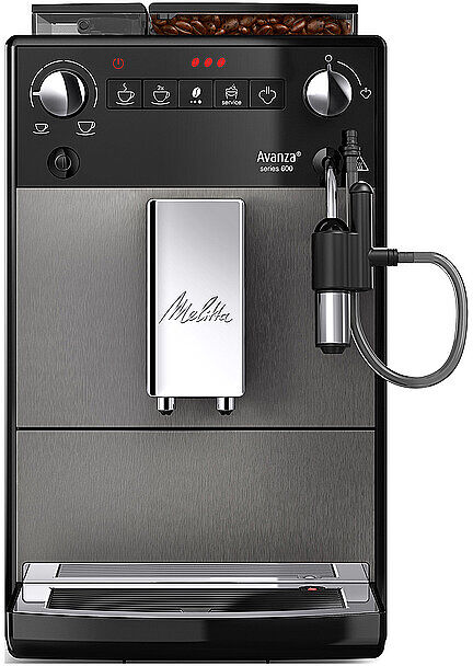 Melitta Avanza® series 600 Kaffeevollautomat F27/0-100 Mystic Titan silber