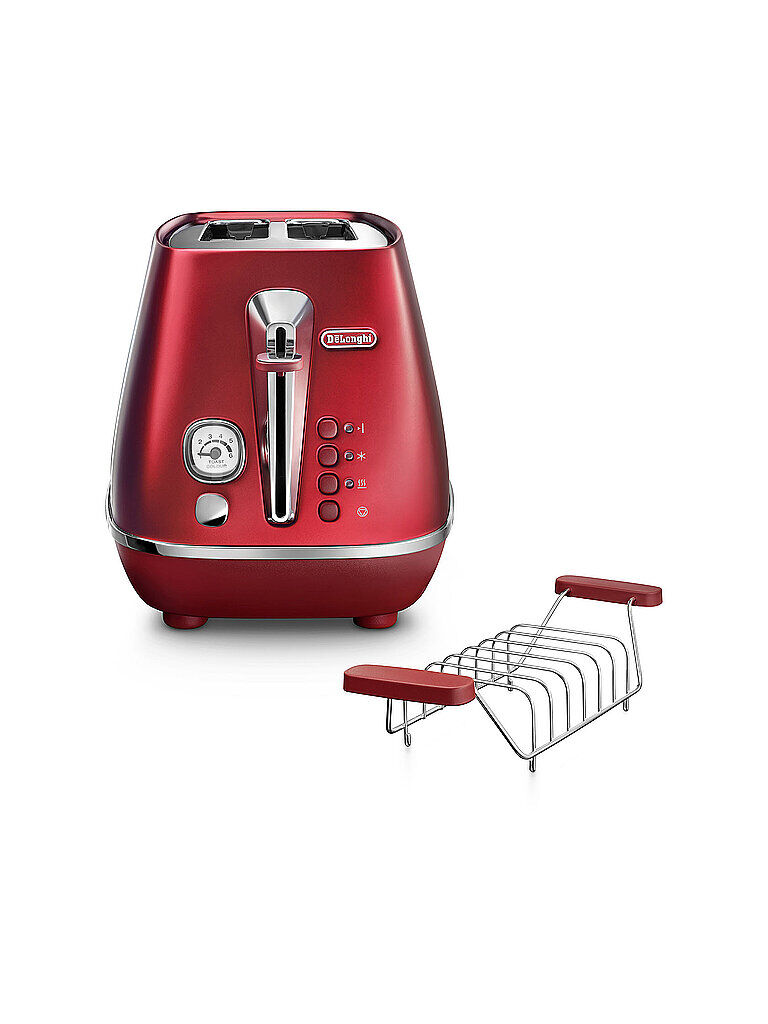 DeLonghi Toaster Distina Flair Glamour Red CTI 2103.R rot