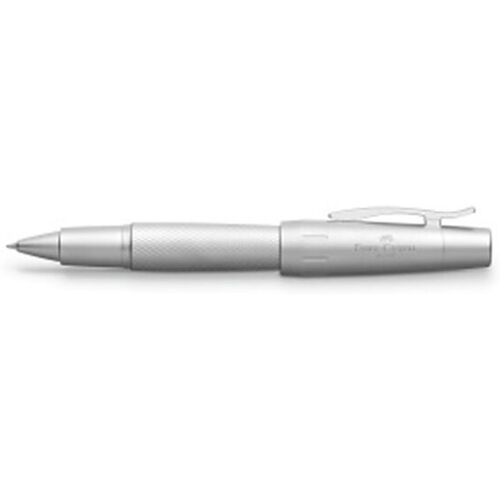 FABER-CASTELL Tintenroller e-motion pure (Silver) keine Farbe baby