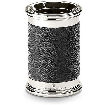 Faber-Castell 118520 - Lederstifthalter, Schwarz, Rund, Deutsche Handwerkskunst Faber-Castell 118520 - Lederstifthalter, Schwarz, Rund, Deutsche Handwerkskunst