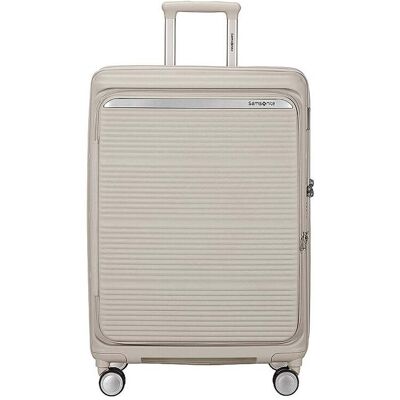 Samsonite Trolley PARALUX SPINNER 67cm erweiterbar Stone Grey creme baby Samsonite Trolley PARALUX SPINNER 67cm erweiterbar Stone Grey creme baby