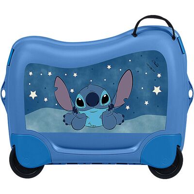 Samsonite Kinder Trolley mit vier Rollen DREAM2GO Stitch blau baby Samsonite Kinder Trolley mit vier Rollen DREAM2GO Stitch blau baby
