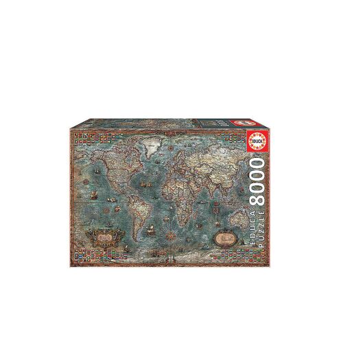 EDUCA Antike Weltkarte 8000 Teile Puzzle