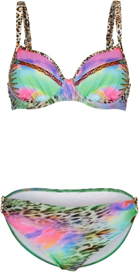 Sunflair Trägerbikini mit Leo-Paspeln, multicolor