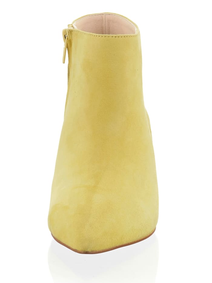Alba Moda Ankle-Boot in bestechender Farbe, gelb