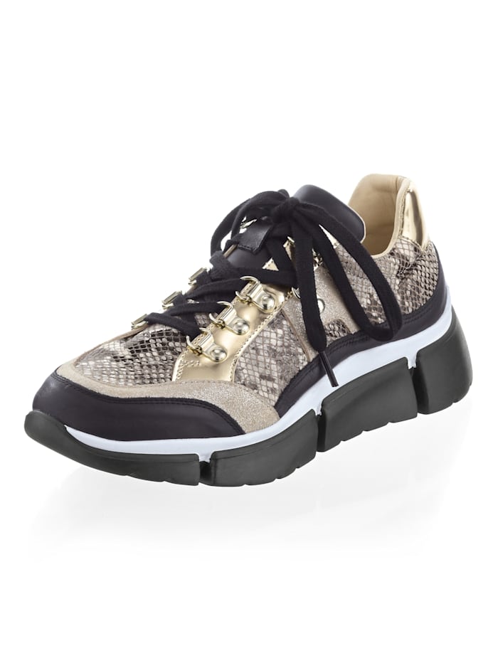 Alba Moda Sneaker als Highlight, gold