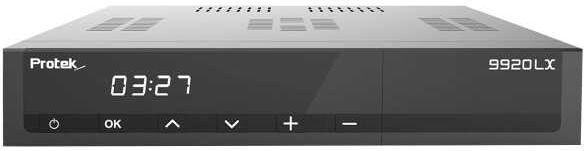 Protek 9920 LX E2 Linux Full HD 1080p HEVC H.265 TV IP Receiver Schwarz 2x DVB-S2