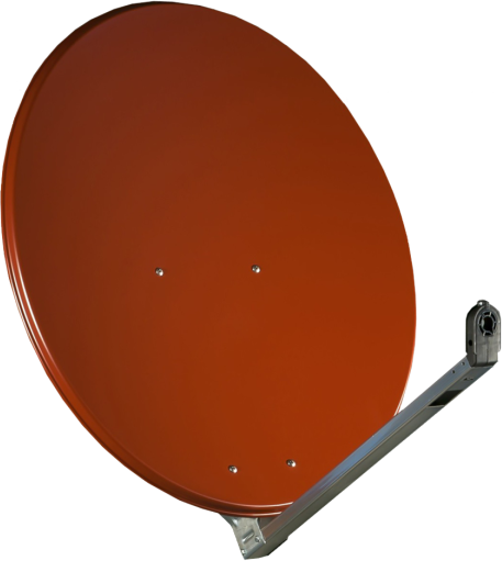 Gibertini Sat Antenne L Serie Aluminium Satellitenschüssel Ziegelrot 100cm