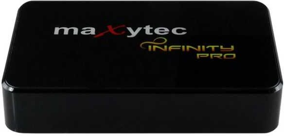 Maxytec Infinity Pro 8K Ultra HD 3D H.265 WiFi 5G Android 9.1 IP Mediaplayer Schwarz