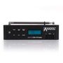 Anadol ADX-P1 FM-DAB+ Radio für digitale und analoge Sender tragbar mit Akku Schwarz
