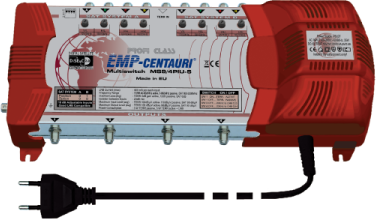 EMP Centauri Profi-Line Multischalter MS 9/4 PIU-5 für 2 Satelliten 4 Teilnehmer