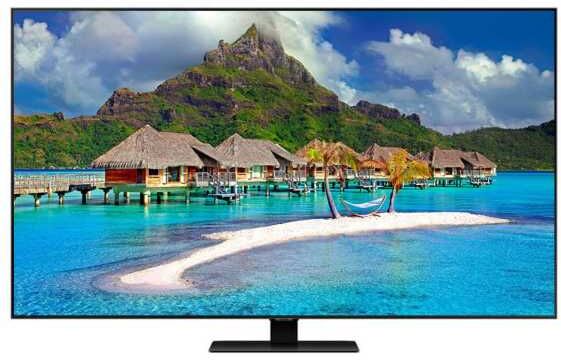 Samsung 75Q80T 75 Zoll (189cm) 4K Ultra HD 3800 PQI QLED Smart TV Tripple Twin Tuner Carbonsilber