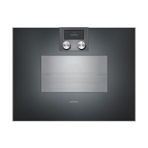 Gaggenau BS471102 Dampfbackofen 60 cm Serie 400 Antrazit Türanschlag links Be...