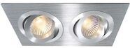 Deko-Light Deko Light Einbaustrahler silber 2 flg. GU5,3 / MR16 Modern