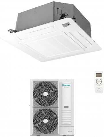 Hisense Mono Split Kassettengerät 90x90 60000 Btu AUC175UR4RKC4 AUW175U6RP4-T Super Klimaanlagen Drei Phasen 380 v R-32