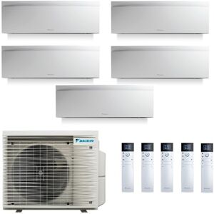 Daikin Penta Split 9+9+9+9+9 Emura 2022-version 5MXM90A FTXJ25AW FTXJ25AW FTXJ25AW FTXJ25AW FTXJ25AW Klimaanlagen Weiß