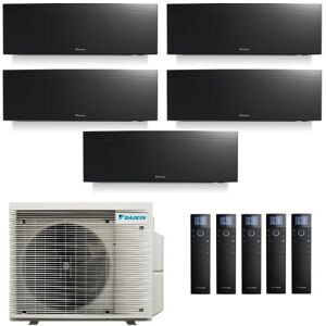 Daikin Penta Split 7+7+7+7+12 Emura 2022-version 5MXM90A FTXJ20AB FTXJ20AB FTXJ20AB FTXJ20AB FTXJ35AB Klimaanlagen Schwarz