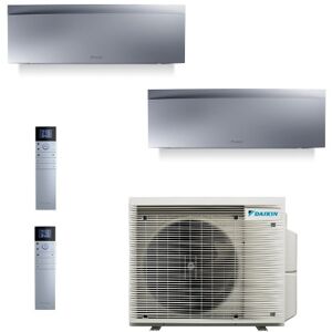 Daikin Duo Split Emura 3 Silber 7000+18000 Btu 2MXM68A FTXJ20AS FTXJ50AS Klimaanlagen 2022 Silber Alexa Google WiFi R-32