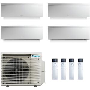 Daikin Quadri Split 7+7+7+18 Emura 2022-version 4MXM80A FTXJ20AW FTXJ20AW FTXJ20AW FTXJ50AW Klimaanlagen Weiß WiFi R-32