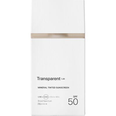 Transparent Lab Mineral Sunscreen SPF 50 PA++++ 100 ml Medium Transparent Lab Mineral Sunscreen SPF 50 PA++++ 100 ml Medium