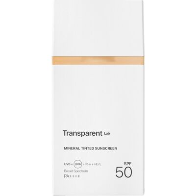 Transparent Lab Mineral Sunscreen SPF 50 PA++++ 100 ml Light Transparent Lab Mineral Sunscreen SPF 50 PA++++ 100 ml Light