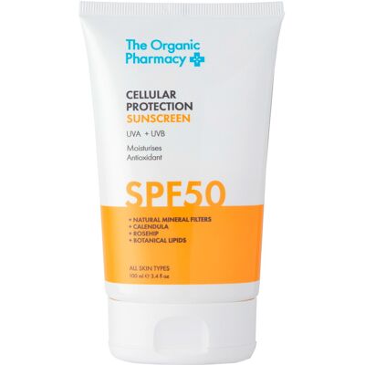 The Organic Pharmacy Cellular Protection Sunscreen SPF 50 100 ml The Organic Pharmacy Cellular Protection Sunscreen SPF 50 100 ml
