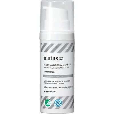Matas Striber Milde Tagescreme SPF15 - Feuchtigkeitscreme Matas Striber Milde Tagescreme SPF15 - Feuchtigkeitscreme