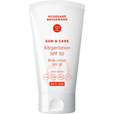 Hildegard Braukmann Sonnen & Pflege Anti-Age Körperlotion SPF 50 Hildegard Braukmann Sonnen & Pflege Anti-Age Körperlotion SPF 50