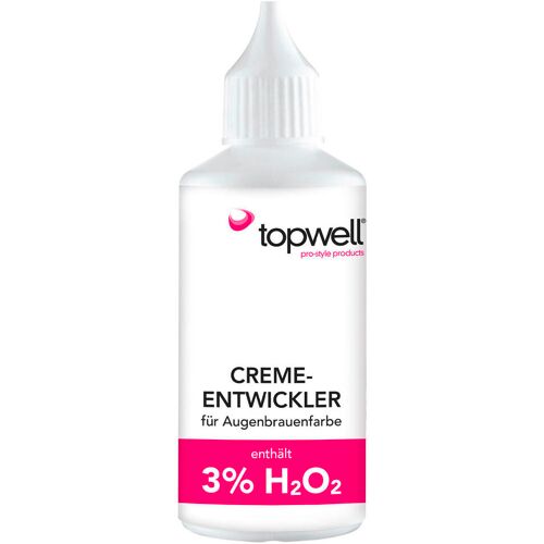Topwell Creme-Entwickler für Augenbrauenfarbe 3 % - 10 Vol. 75 ml