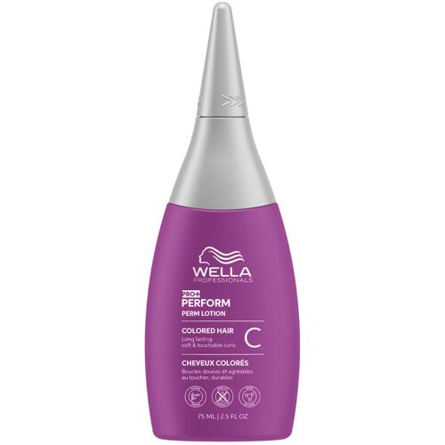Wella Professionals Pro+ PERFORM Perm Lotion C - für coloriertes Haar oder für leichtere Well-Ergebnisse bei Naturhaar 75 ml