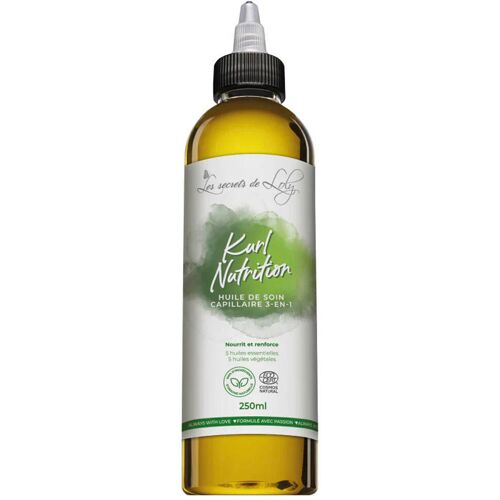 Les secrets de Loly Kurl Nutrition Huile de Soin Capillaire 3-en-1 250 ml