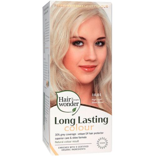 Hairwonder Hennaplus Long Lasting Colour 10,01 High Light Silver