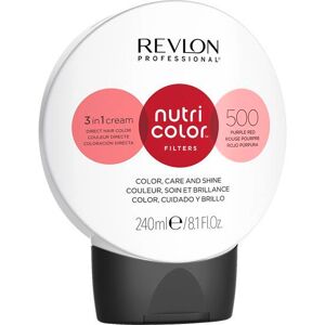 Revlon Nutri Color Filters Lila-Rot Haarfarbe Maske - 240ml Revlon Nutri Color Filters Lila-Rot Haarfarbe Maske - 240ml
