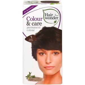 Hairwonder Colour & Care permanent colour 3 dark brown 100 ml Hairwonder Colour & Care permanent colour 3 dark brown 100 ml