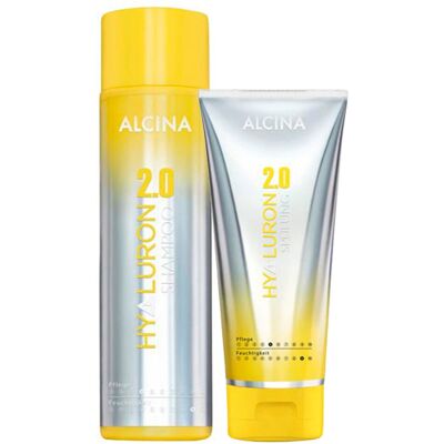 450ml Alcina Hyaluron 2.0 Set (Shampoo 250ml + Spülung 200ml) 450ml Alcina Hyaluron 2.0 Set (Shampoo 250ml + Spülung 200ml)