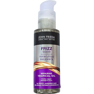 JOHN FRIEDA Frizz Ease Miraculous Recovery Repairing Tropical Oil 100 ml JOHN FRIEDA Frizz Ease Miraculous Recovery Repairing Tropical Oil 100 ml