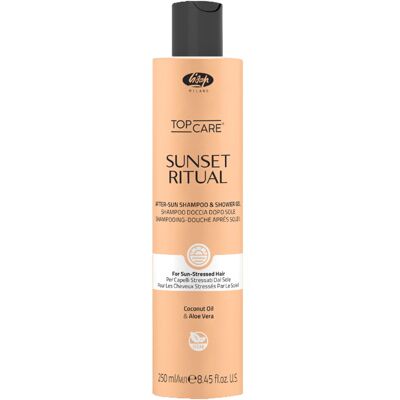 Lisap Sunset After Sun Shampoo & Duschgel - Shampoo und Duschgel für Haut und Haare, angereichert mit Kokosöl und Aloe Vera Lisap Sunset After Sun Shampoo & Duschgel - Shampoo und Duschgel für Haut und Haare, angereichert mit Kokosöl und Aloe Vera