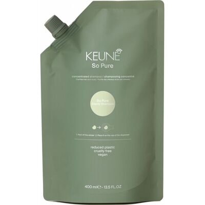 Keune So Pure Clarify Shampoo Nachfüllpackung - 400ml Keune So Pure Clarify Shampoo Nachfüllpackung - 400ml
