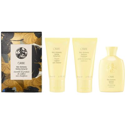 175ml Oribe Hair Alchemy Heatless Styling Value Set (Shampoo 75ml + Conditioner 50ml + Balm 50ml) 175ml Oribe Hair Alchemy Heatless Styling Value Set (Shampoo 75ml + Conditioner 50ml + Balm 50ml)