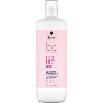 Schwarzkopf Professional BC Bonacure COLOR FREEZE Silver Shampoo 1 Liter Schwarzkopf Professional BC Bonacure COLOR FREEZE Silver Shampoo 1 Liter