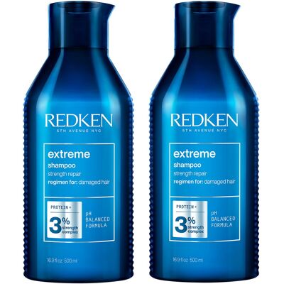 1L Redken extreme Big Shampoo Duo (2 x 500ml) 1L Redken extreme Big Shampoo Duo (2 x 500ml)