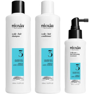 Nioxin System 3 Haarpflege - Reduziert Haarbruch & Stärkt Nioxin System 3 Haarpflege - Reduziert Haarbruch & Stärkt