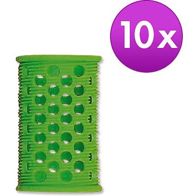 Efalock Original-Griffig-Kurzhaarwickler Grün, Ø 25 mm, Pro Packung 10 Stück Efalock Original-Griffig-Kurzhaarwickler Grün, Ø 25 mm, Pro Packung 10 Stück