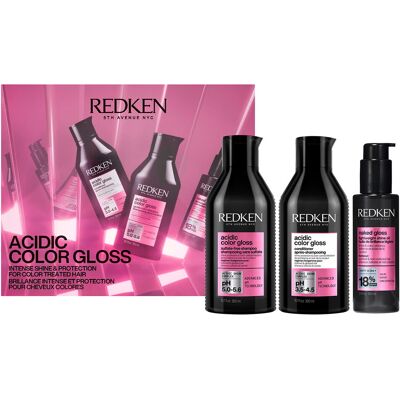 700ml Redken acidic color gloss XMAS Set (Shampoo 300ml + Conditioner 300ml + Öl 100ml) 700ml Redken acidic color gloss XMAS Set (Shampoo 300ml + Conditioner 300ml + Öl 100ml)